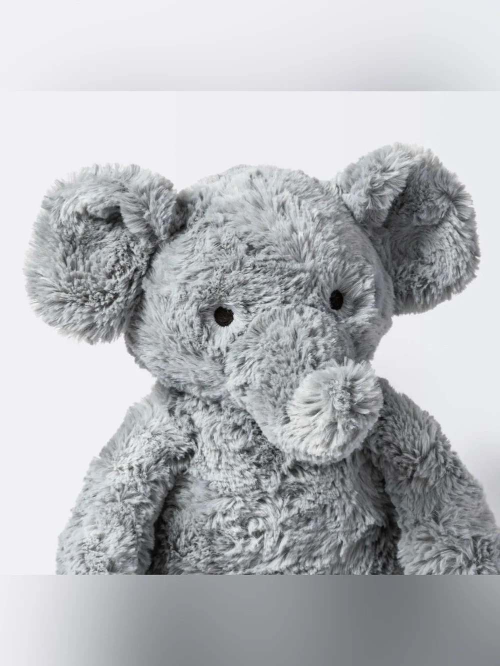 Elephant Plush Animal with Mini Plush - Gray - 2pk - Cloud Island™™